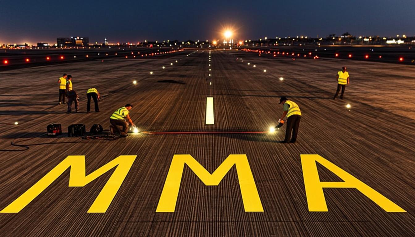 Dammam Airport Taxiway Marking Upgrade β Airport Marking project in Dammam
