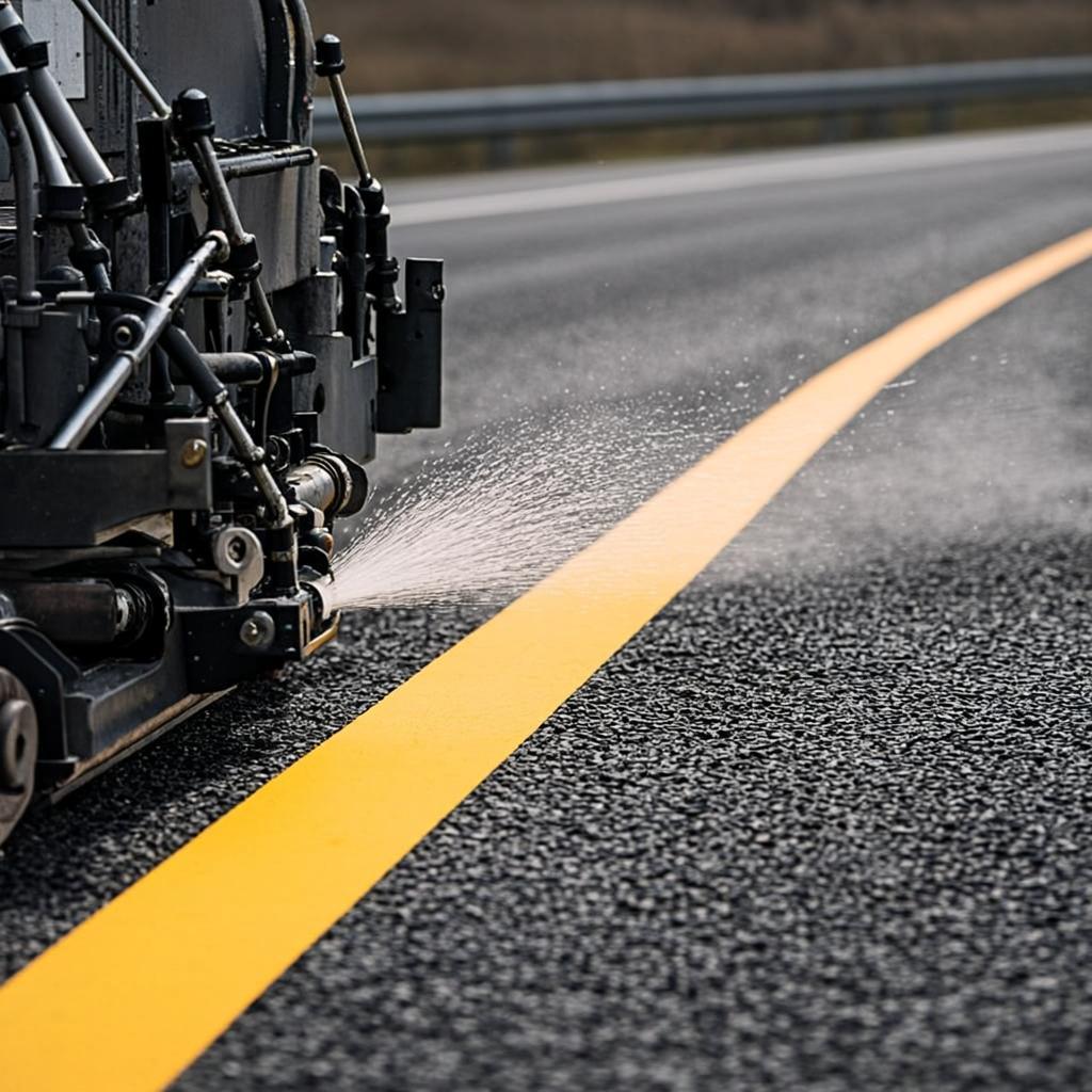 Road Marking β Highway-grade line marking built for Gulf traffic and heat.